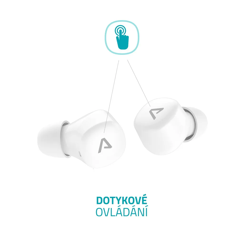 Casque Bluetooth 5.0 tactile LAMAX Dots2 Touch blanc One Size - 5