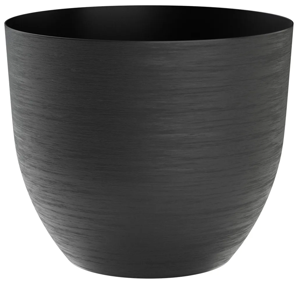 Tera 33706028238 Vase à Plantes Over 280 mm Noir pour Décoration Loft
