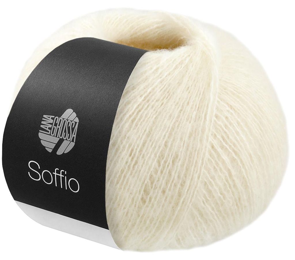 Lana Grossa - Soffio 0018 rohweiß Produktbild 