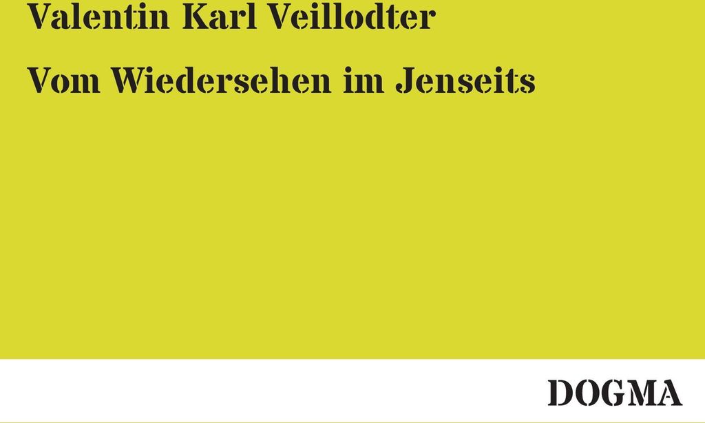 Vom Wiedersehen im Jenseits
