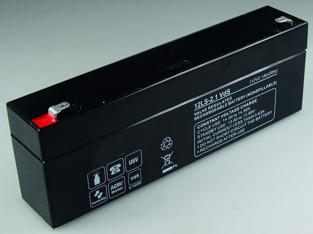 Bleiakku Q-Batteries 12V/2,1Ah