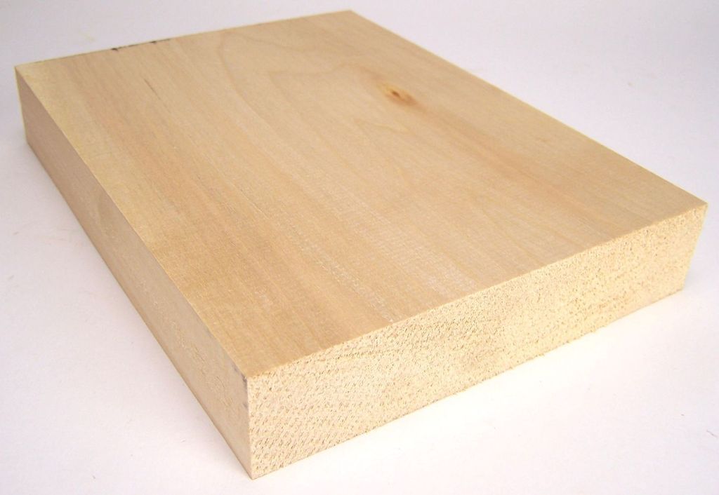 1 Stück Lindenholz, unbehandelt zum Drechseln oder Produktbild 