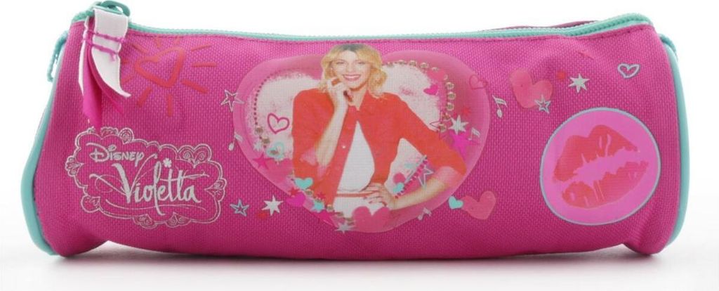 Vadobag Disney Violetta Mädchen Schlamperrolle Pencilcase