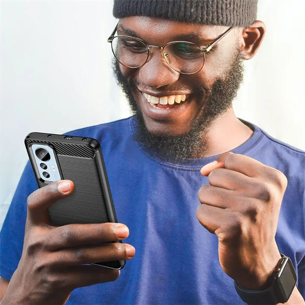 Tech-Protect Tpucarbon Xiaomi 12 Lite Nero | Custodia Professionale - 7