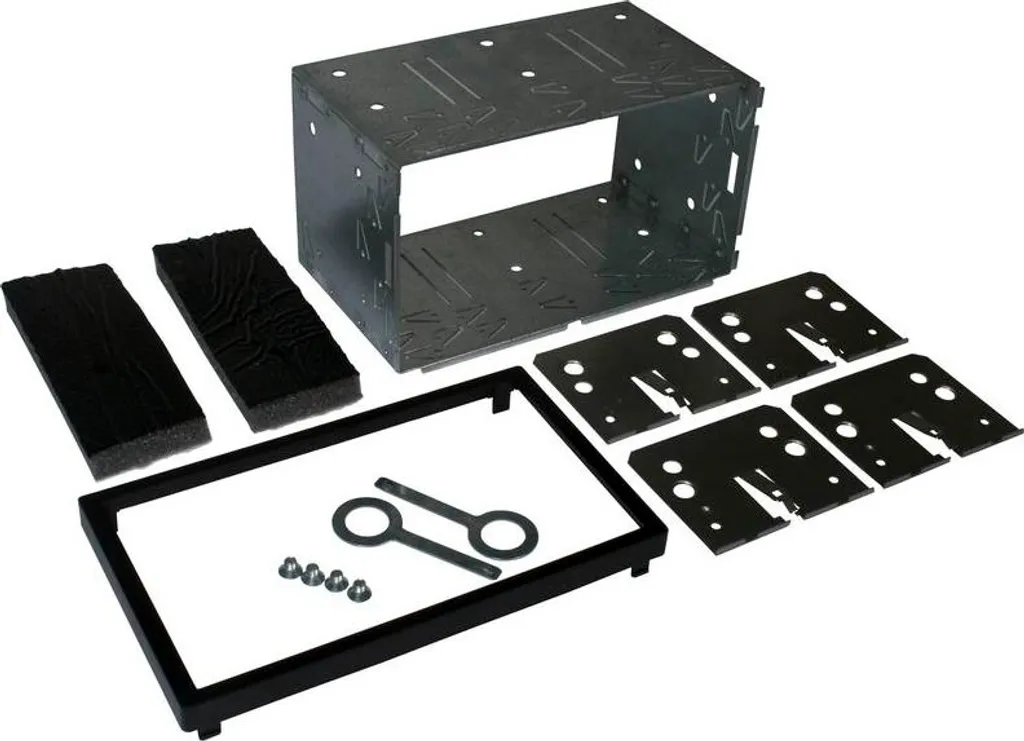 Façade autoradio 2-DIN Autoleads DFPK-103 avec kit fixation robuste