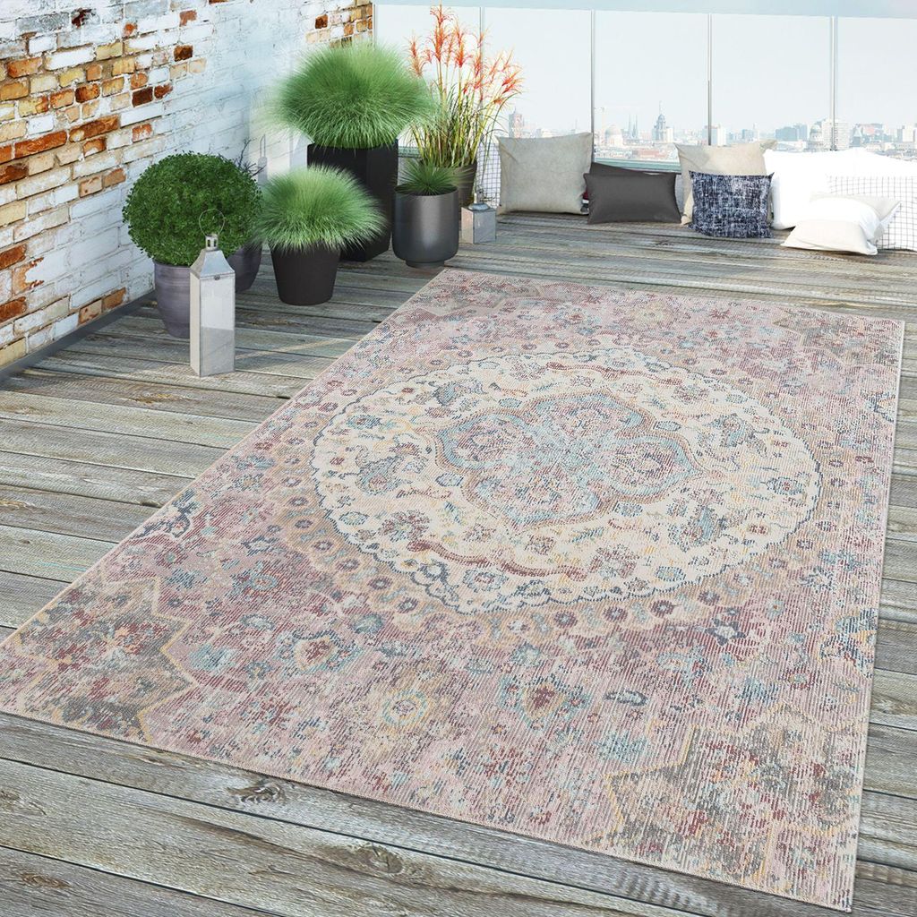 TT Home In- & Outdoor-Teppich, Kurzflor Für Balkon Produktbild 