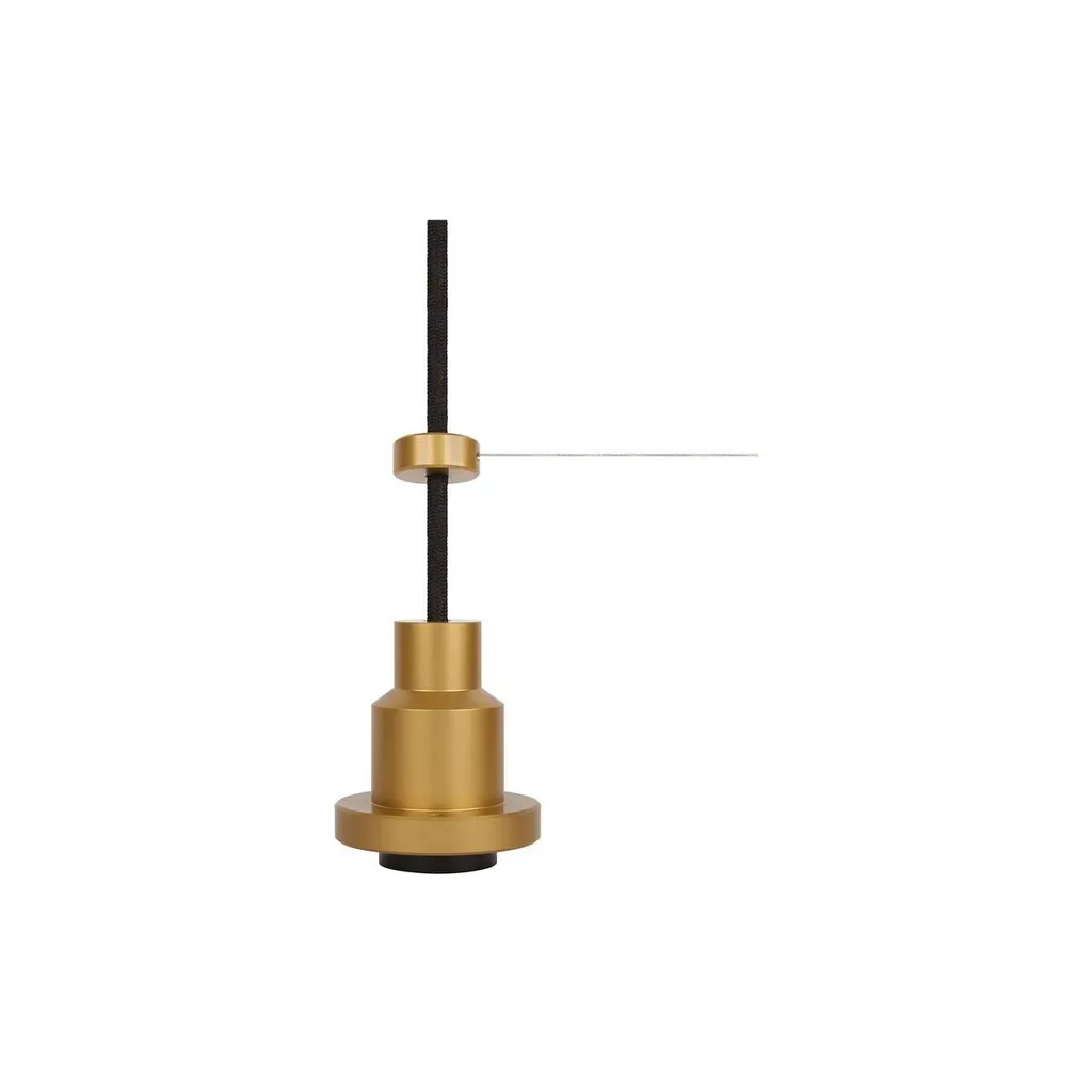 Suspension pour Ampoule Filament Vintage 1906 PenduLum Pro Dorée E27