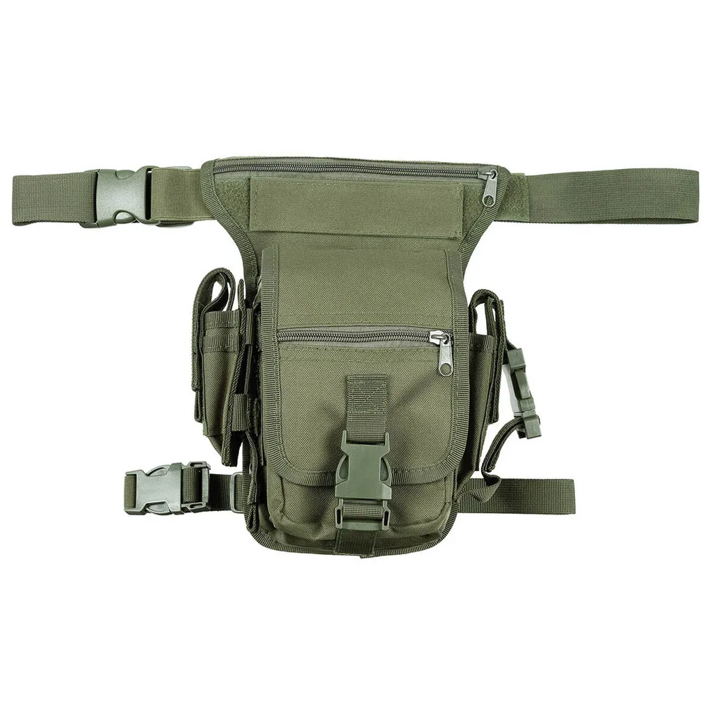 Borsa Porta Telefono Da Cintura In Vera Pelle – 3 Scomparti, Tracolla Rimovibile E Clip Per Cintura, Nero