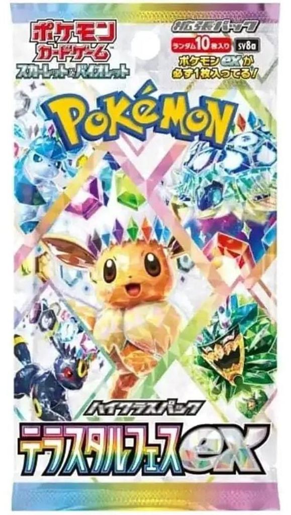 Pokémon Terastal Festival ex Booster Display SV8A (v Obrázok produktu 