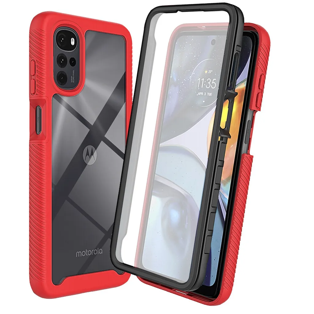 Custodia Motorola Moto G Power 2022 Marmo Rosa - Wallet Stand TPU