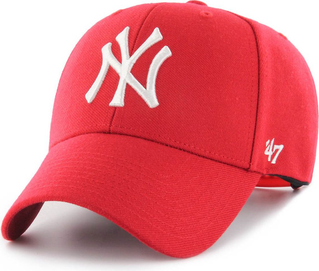 47 Brand MLB New York Yankees '47 MVP Snapback Cap Rot Produktbild 