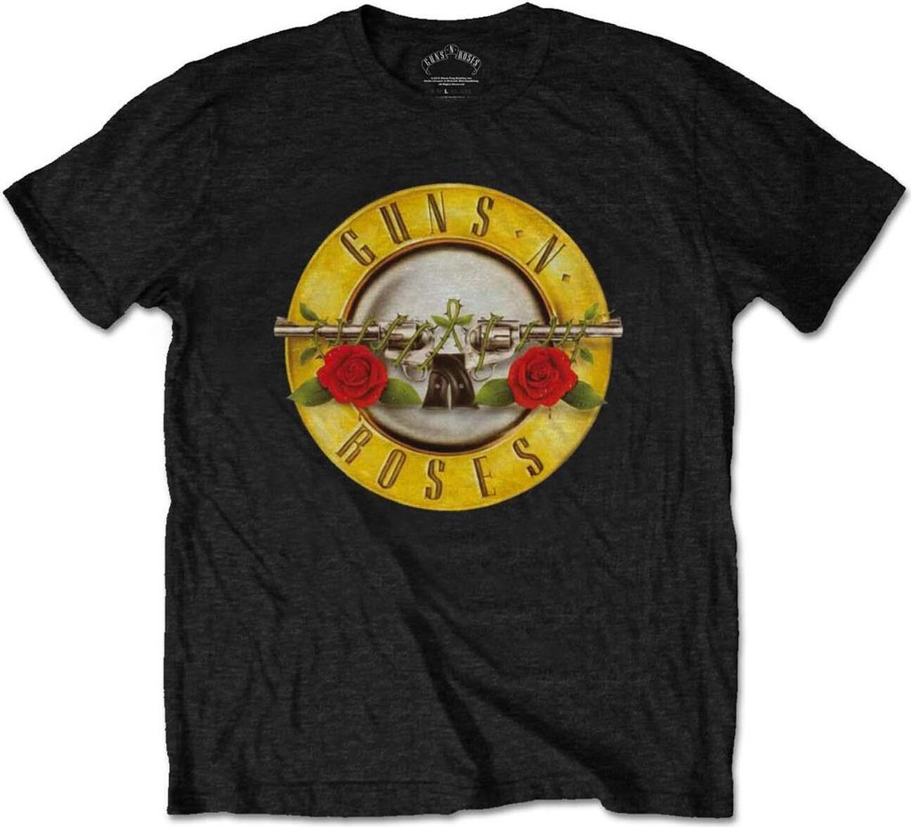 Guns N Roses - T-Shirt für Herren/Damen Uni RO4265 (4XL) (Schwarz)