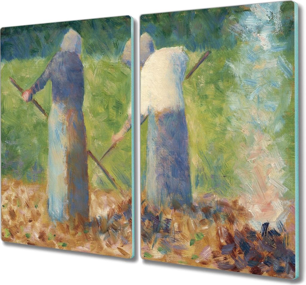 Coloray Schneidebrett Herdabdeckplatte 2x30x52 cm Kochplattenabdeckung Küchenbrett Hackbrett - Malerei Zahlen