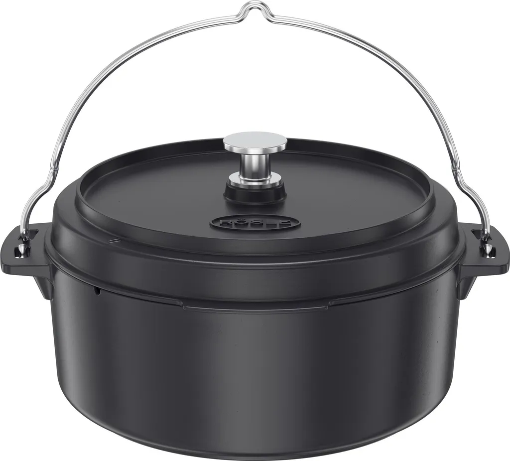 Dutch Oven Rösle Vario 250425 - Réussissez vos Cuissons Lentes en Extérieur