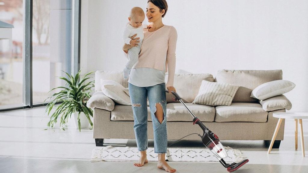 Staubsauger 2In1 Mpm Zyklon Leicht Hepa Filter Für Haare Von Haustieren