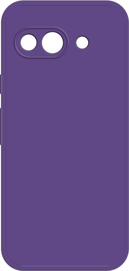 Hülle für Google Pixel 9a - Phonesta Color Silikon Back Cover - Dunkelviolett