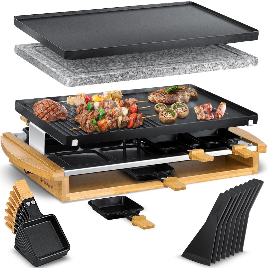 KESSER® Griglia da raclette con pietra naturale, piastra Immagine del prodotto 