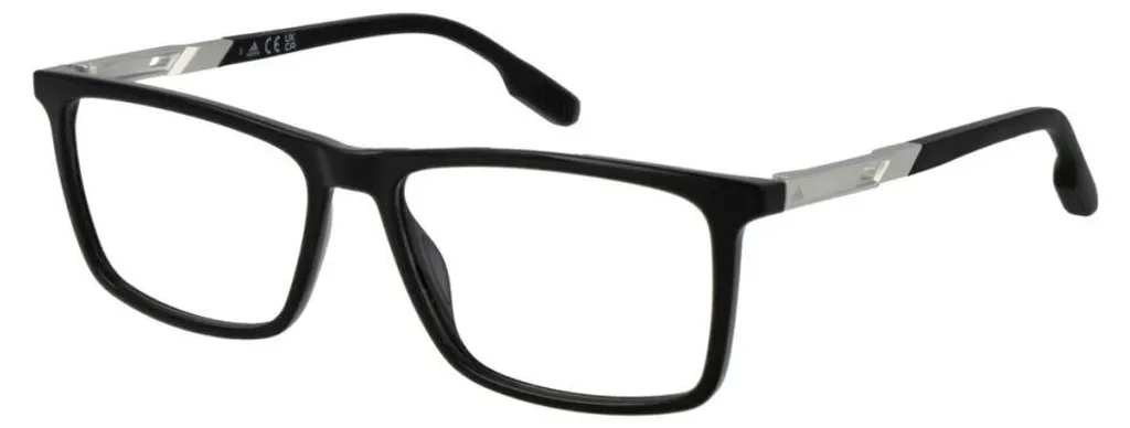 Adidas Sport SP5070 Lunettes Légères et Robustes Noir Mat Calibre 54