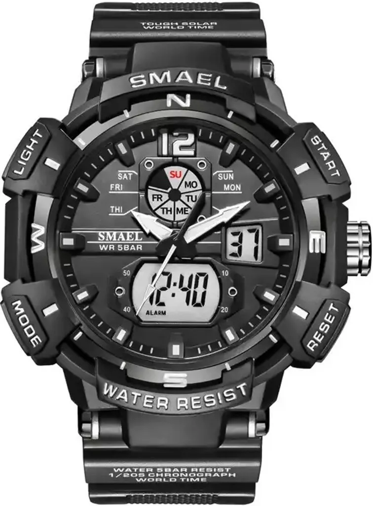 Orologio SMAEL Dante KP29416 - Movimento Giapponese e Doppio Display