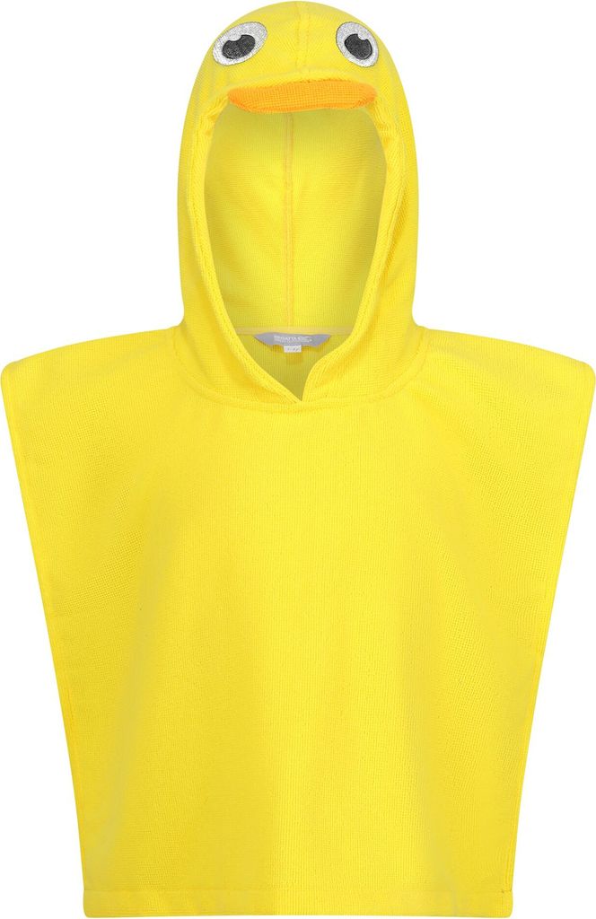 Regatta - "Pebbles The Duck" Handtuch mit Kapuze für Kinder RG10708 (110-116) (Sonnenstrahl)