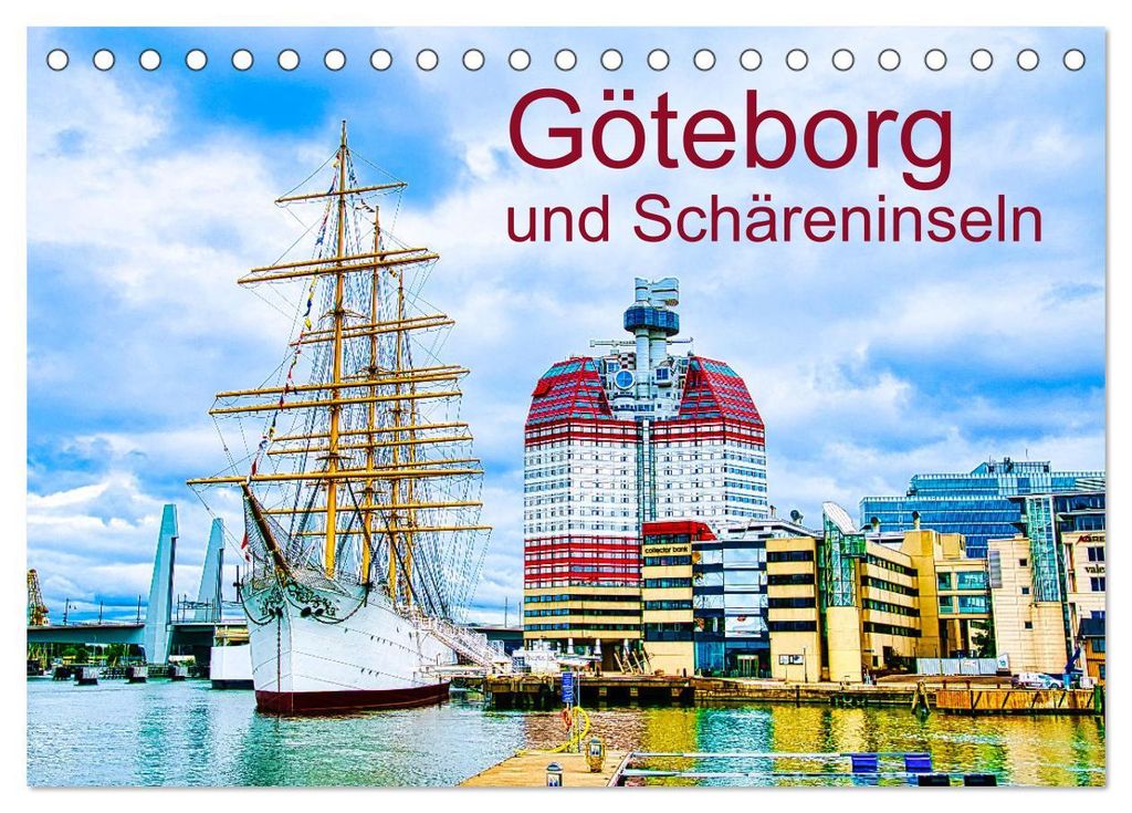 Göteborg und Schäreninseln (Tischkalender 2027 DIN A5 quer), CALVENDO Monatskalender