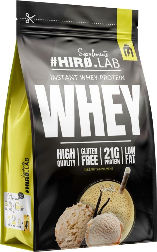 Hero.Lab | Instant Whey Protein | High Quality Whey Concentrate Vanilia