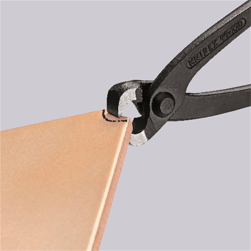 KNIPEX 99 01 200 EAN Monierzange (Rabitz- oder Flechterzange) mit Kunststoff überzogen schwarz atramentiert 200 mm