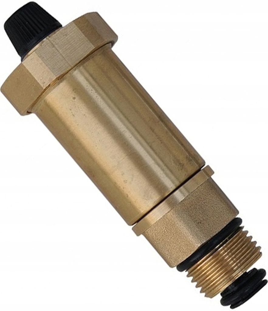 VENTIL AUTOMATISCHER ENTlÜFTUNGSVENTIL VERTIKAL MIT MESSINGABSPERRVENTIL HEIZUNG.