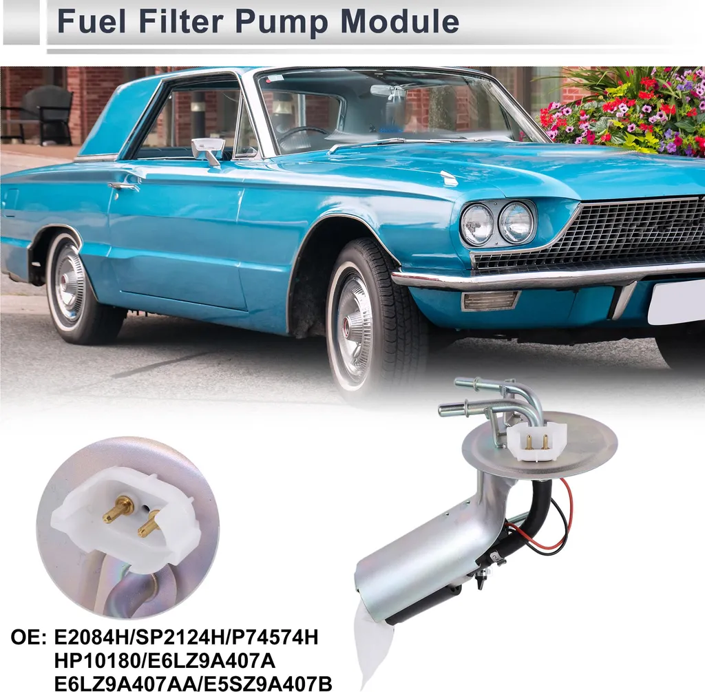 Pompe à carburant avec filtre intégré pour Thunderbird 1985-1988