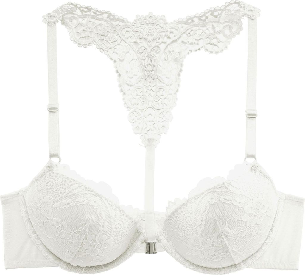 LASCANA Push-up-BH creme Größe 85 Cup A