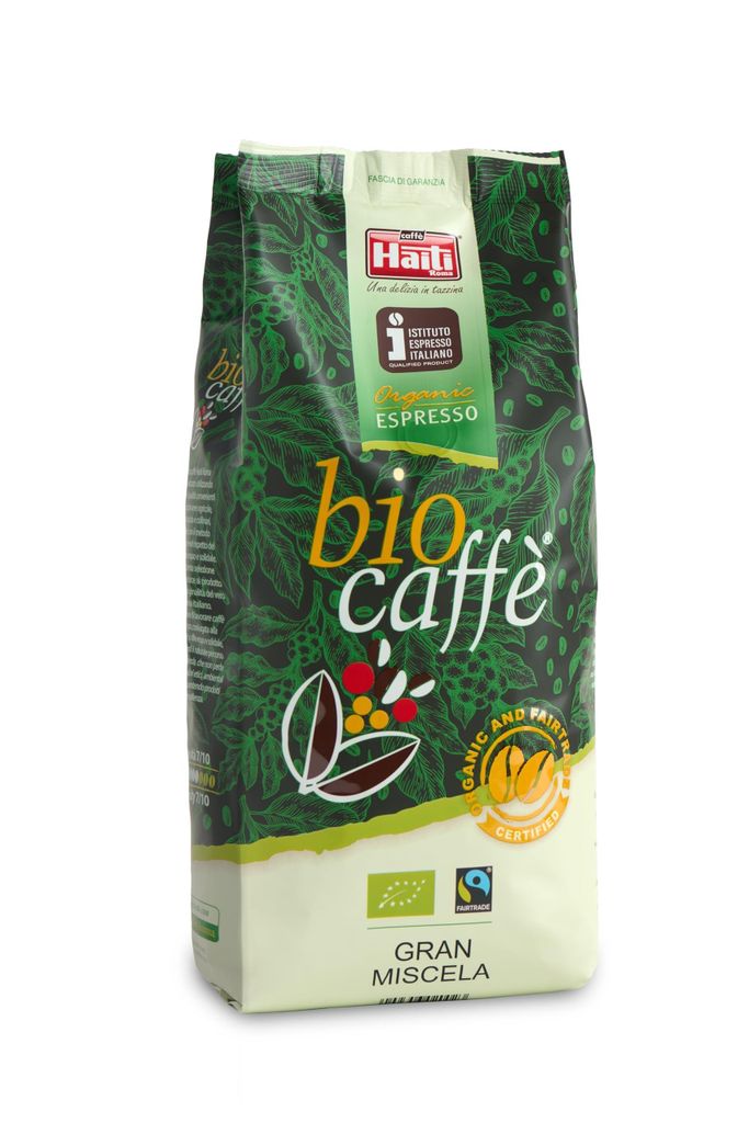 Caffè Haiti Roma Biocaffè Gran Miscela in grani Immagine del prodotto 