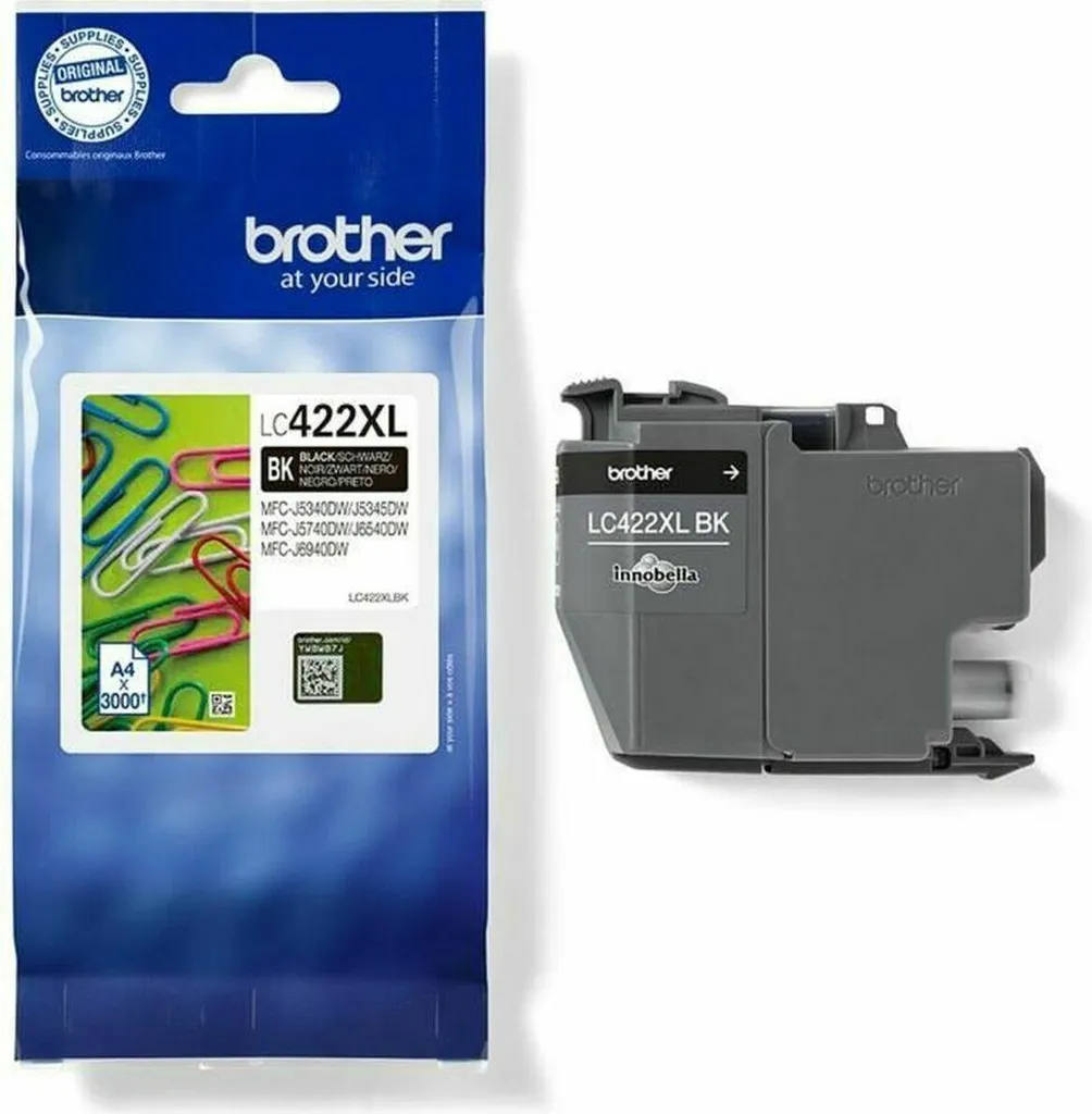 Fini les impressions floues avec la cartouche noire Brother LC-422XLBK
