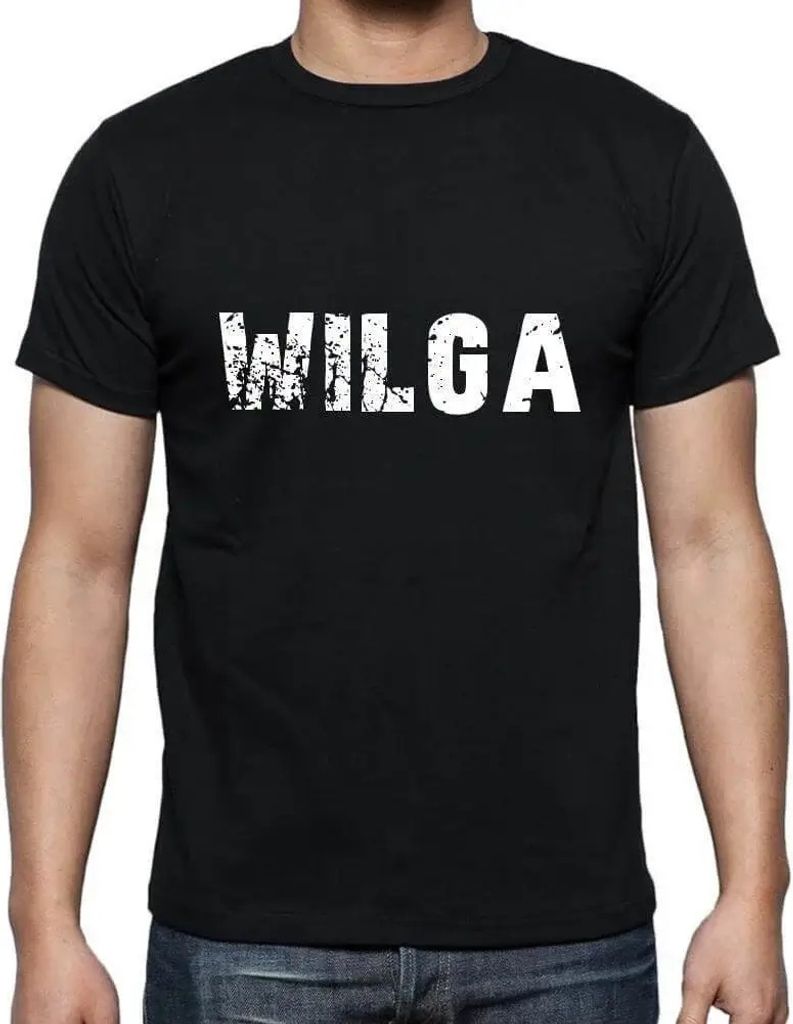 Herren Grafik T-Shirt Wilga Öko-Verantwortlich Vintage Jahrgang Kurzarm Lustige Druck Geburtstag Geschenk Mann