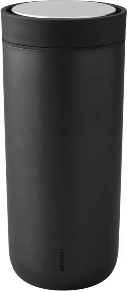 Stelton To Go Click 0,2L Nero Metallic | La Tua Compagna di Viaggio