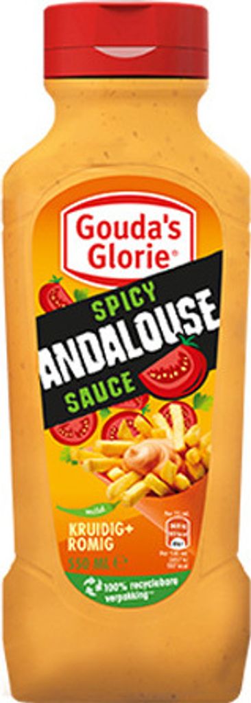 Gouda's Glorie - Spicy Andalouse Sauce - 550ml Produktbild 