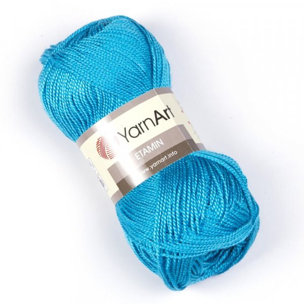 YarnArt Etamin příze 30 g / 160 m - barva 425 tyrkysová - Obrázek produktu 
