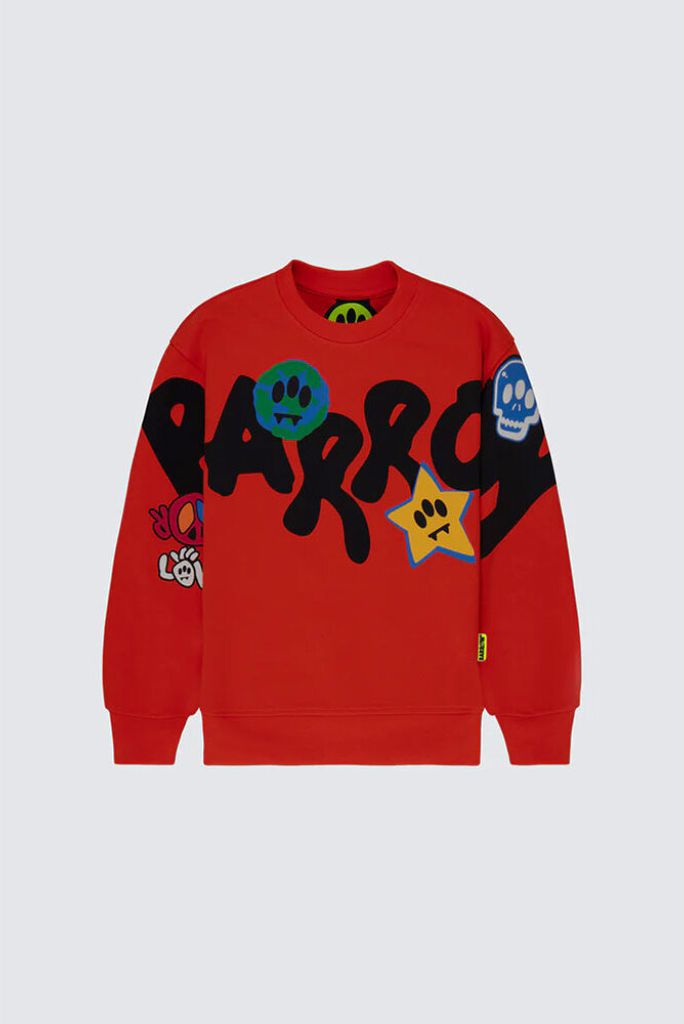 Barrow Kids F4bkjusw061 Sweatshirt Orange 4 Years Orange 4 Years