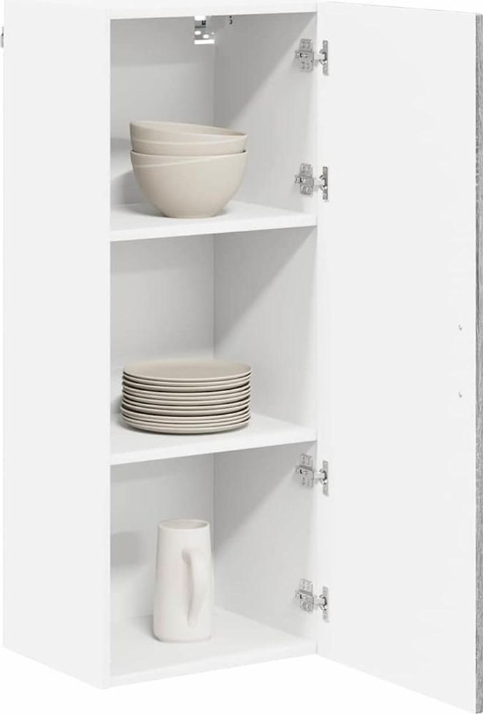 (Design 2026) Küchenschrank Kalmar Graues Sonoma 40 x 31 x 100cm - HOMMIE 170121 - Küchenschränke