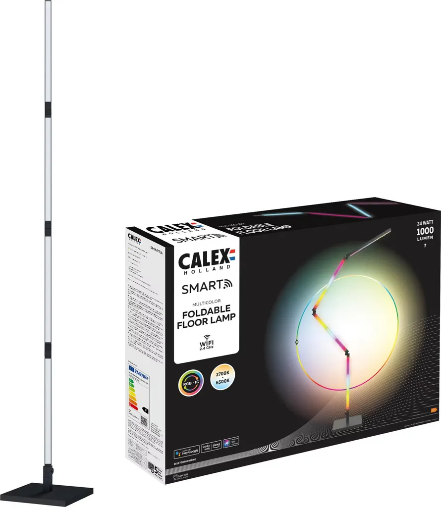 Lampe Calex connectée 175cm, RGB-IC 24W : lumière d'ambiance intelligente