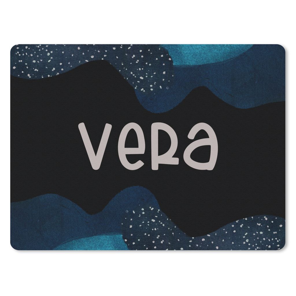 MuchoWow Mauspad Mousepad Vera - Pastell - Mädchen 40x30 cm - Mousepads - Maus Mat - Pad - Mausunterlage - Anti Rutsch