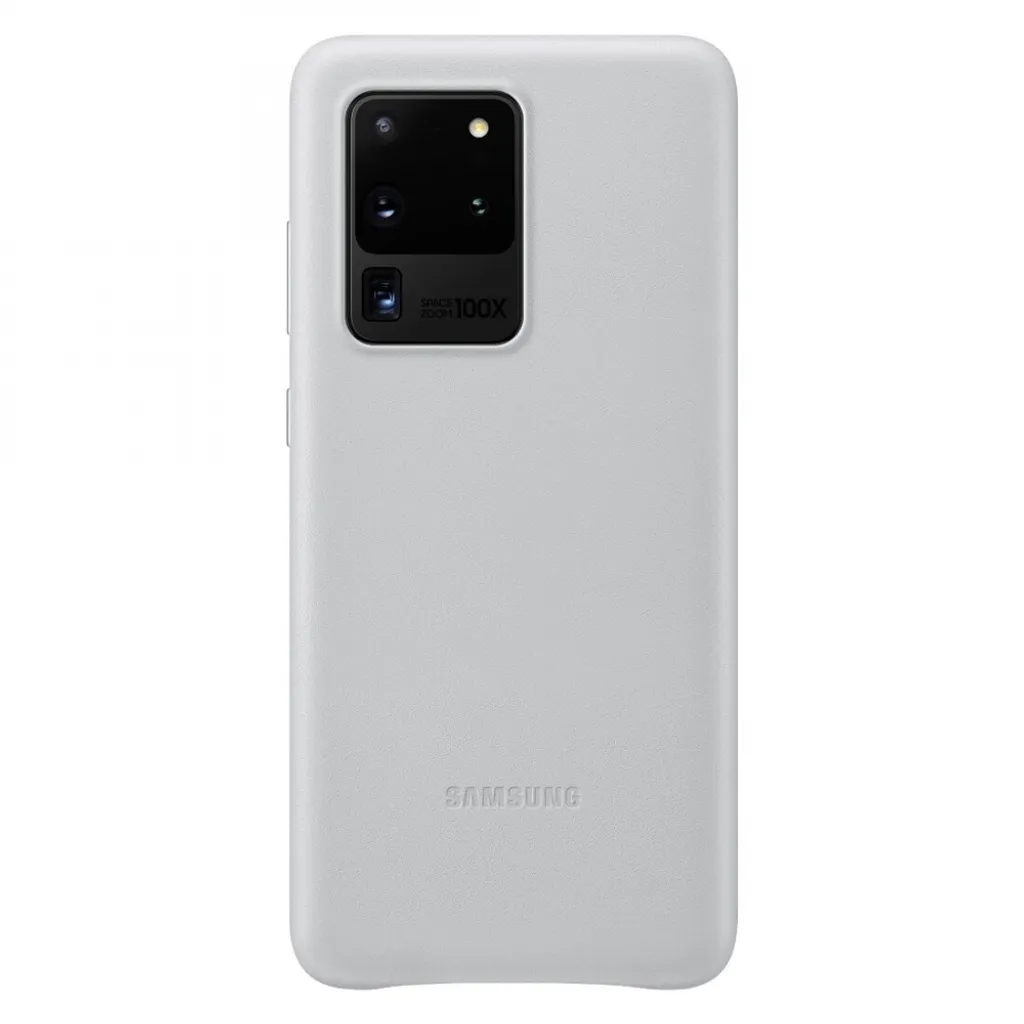Samsung Cover Leather S20 Ultra Grigia EF-VG988 Originale Samsung