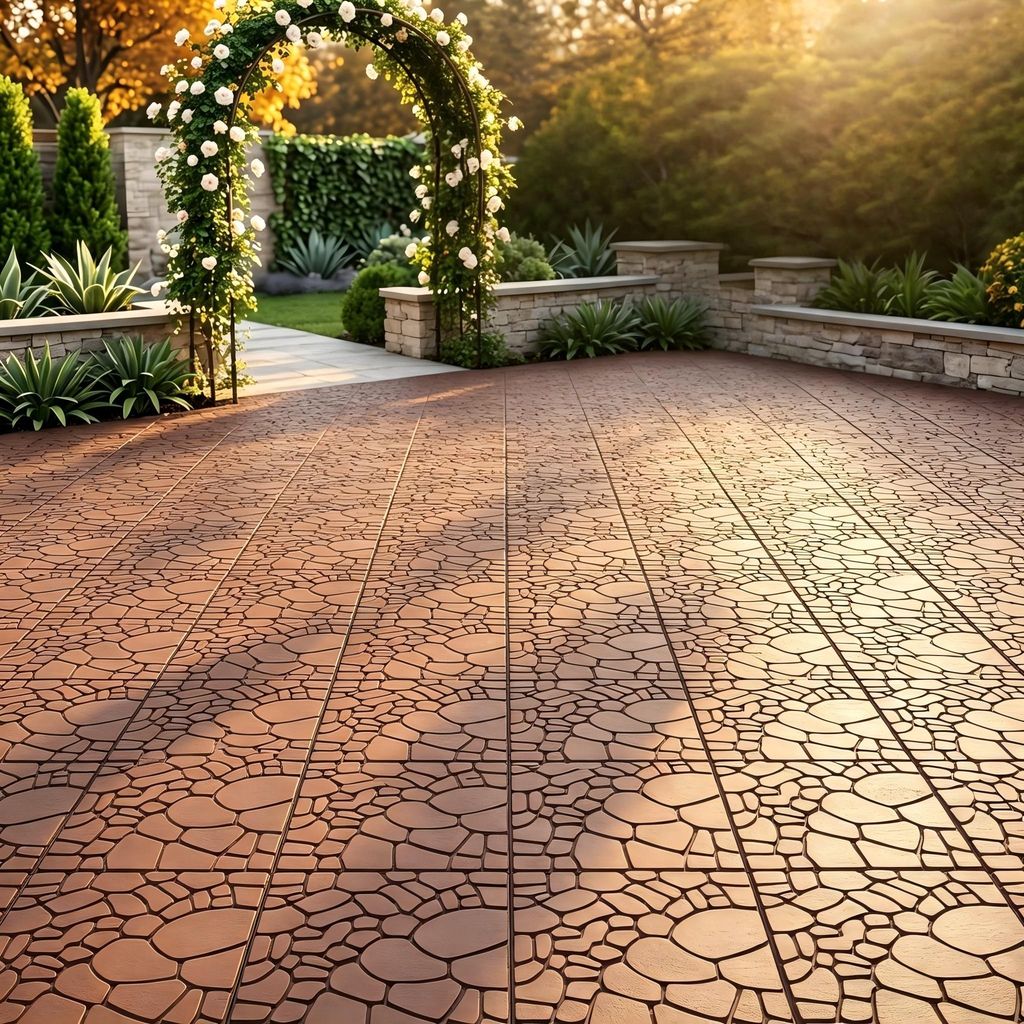 44 Stück Terrassenfliesen Stecksystem Klickfliesen Dielen Produktbild 