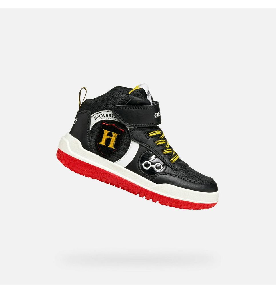 Geox Schwarze Buzzerlight Harry Potter Jungen-Sneaker 38