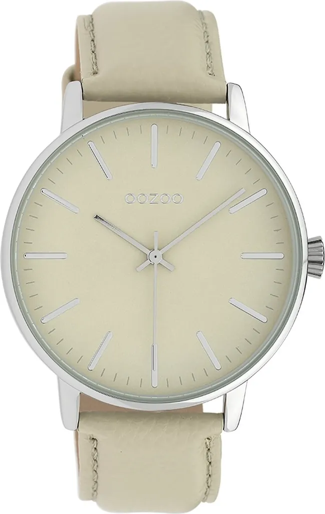 Oozoo UOC10041 Orologio Donna Grigio Chiaro Pelle | Acquista Ora