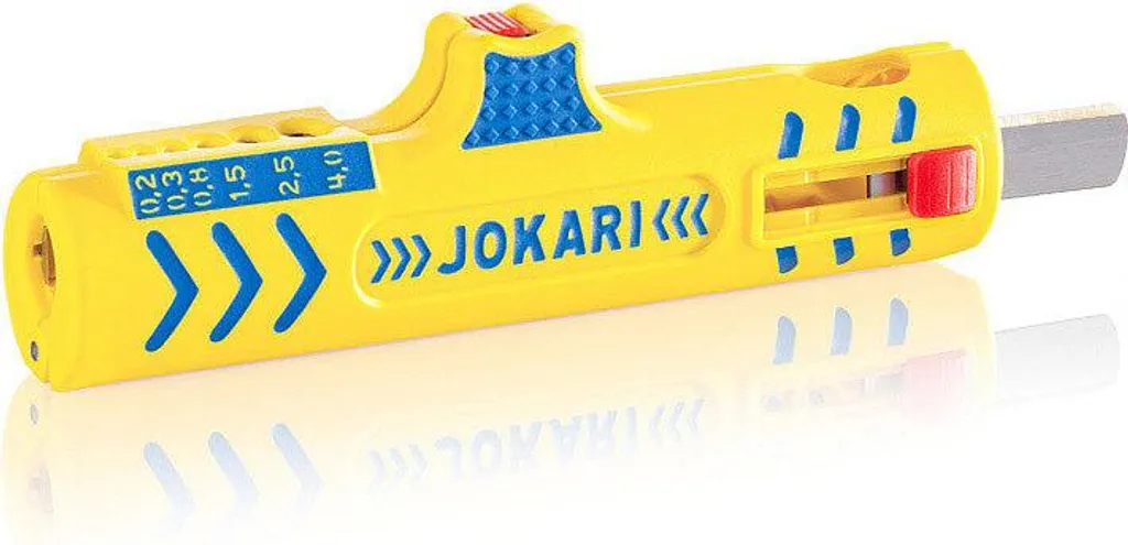 JOKARI 30150 Dénudeur de Câble Coaxial Secura pour Antennes TV et SAT