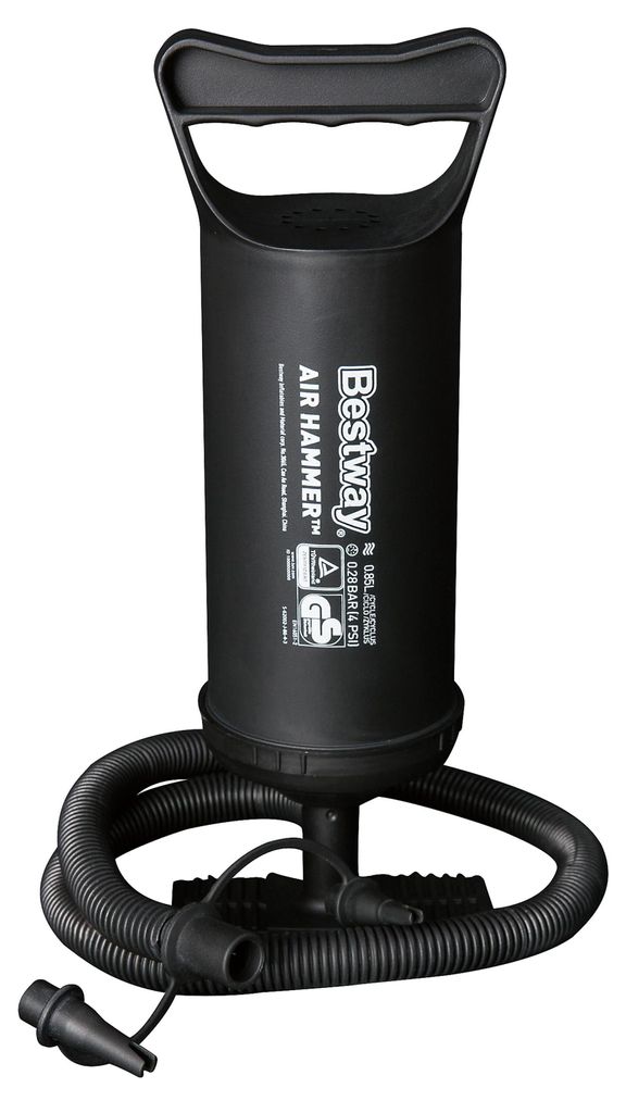 Bestway Piestová Ručná Pumpa 0,85 L/Cyklus + 3 Koncovky + Obrázok produktu 