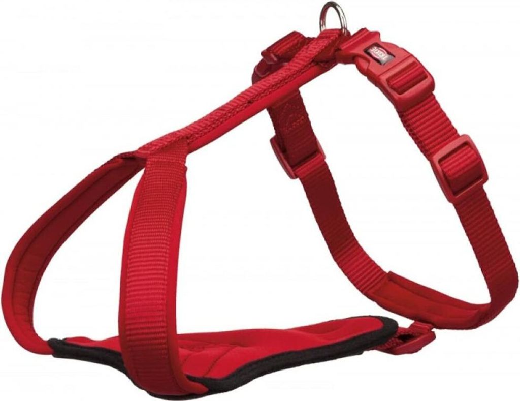 Trixie Premium Y-Geschirr - rot - 30-37 cm/10 mm