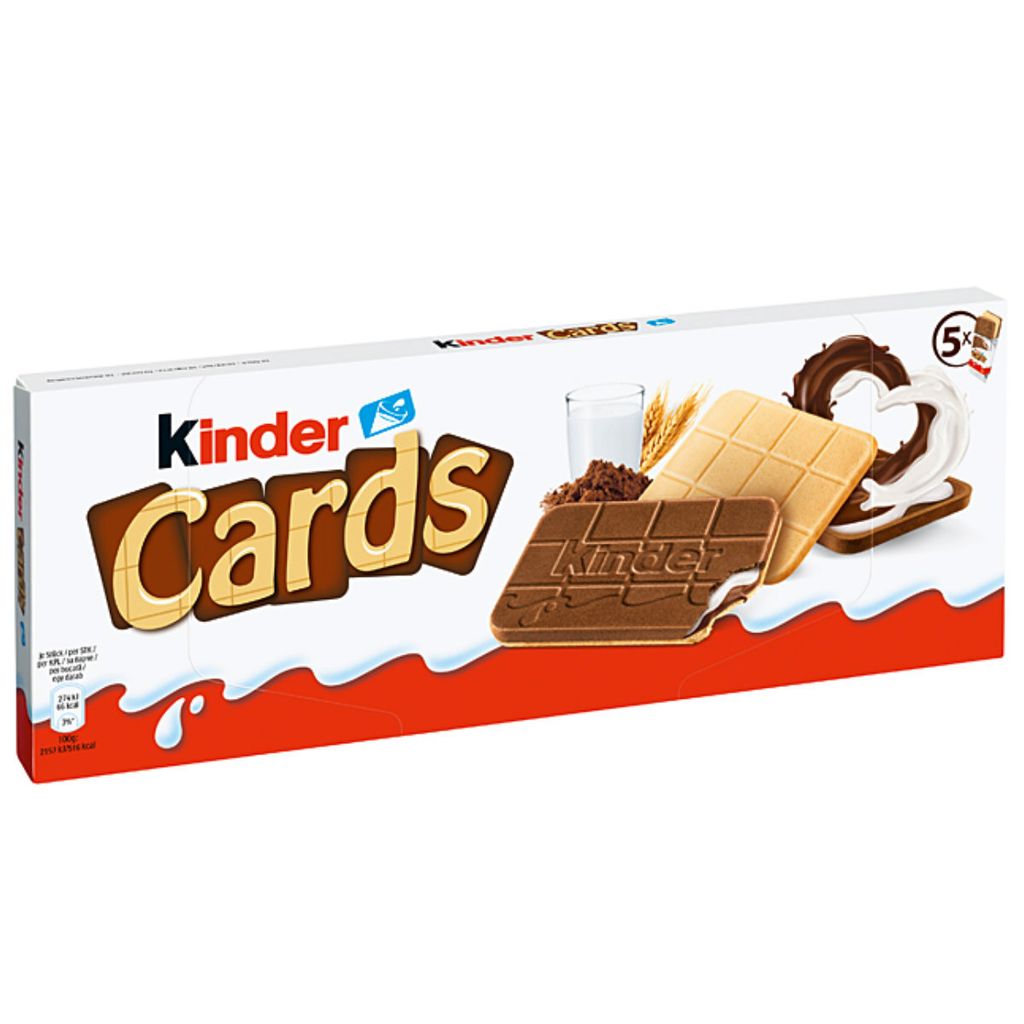 Kinder Cards oplatkové speciality s tenkým oplatkovým Obrázek produktu 