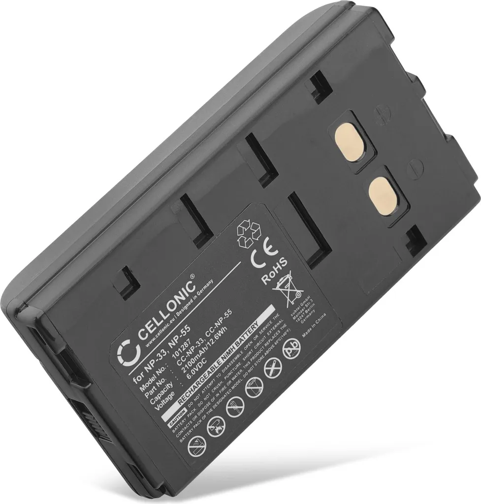 Ricambio Batteria Sony NP-98 CELLONIC 6V 2100mAh | Alta Qualità Tedesca