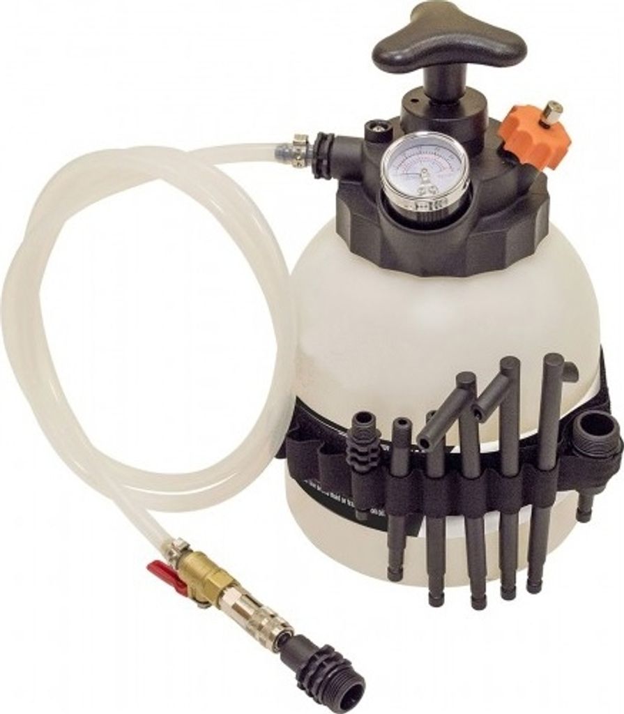 LUXTOM | Druckluft Ölwechsel Gerät, 3L, Öleinfüllgerät, Ölabsauger, Getriebeöl Einfüllgerät, Befüllgerät